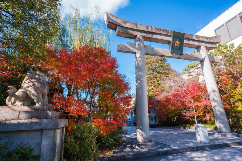 晴明神社の紅葉