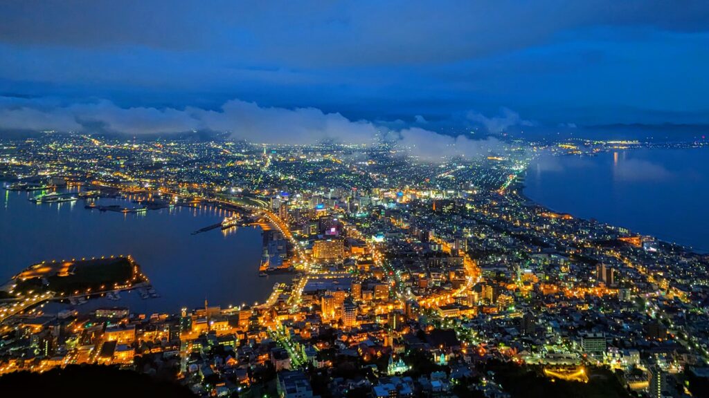 函館の夜景