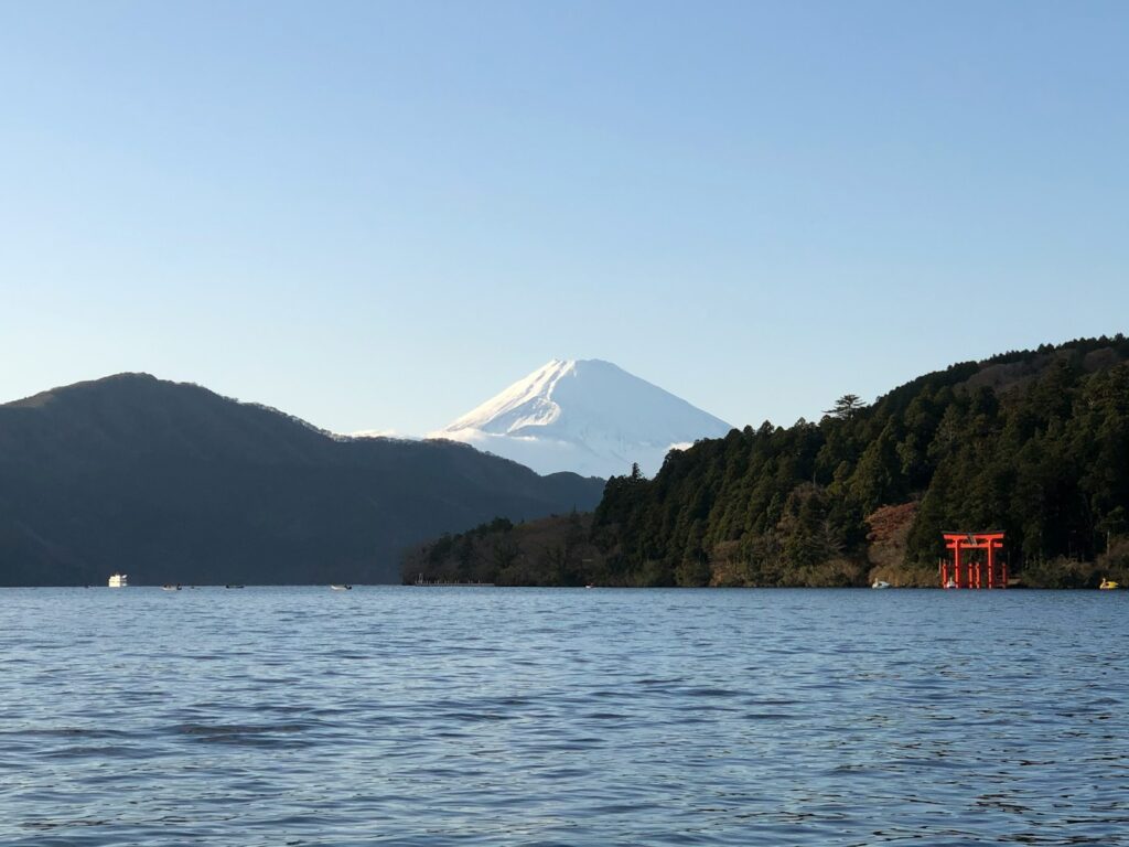 箱根の美しい景色