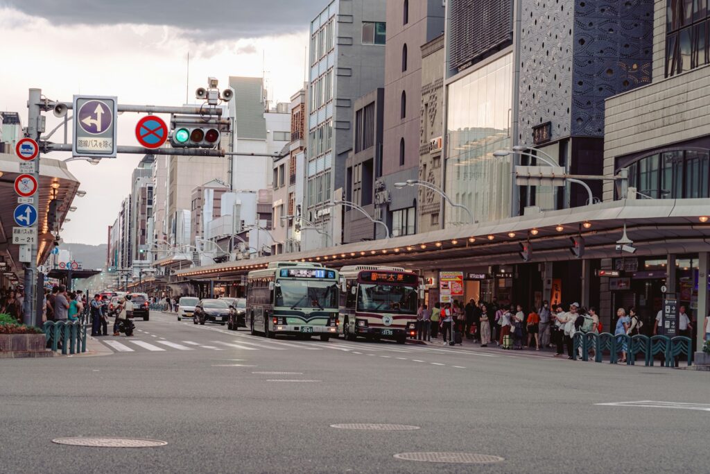 京都のバス移動