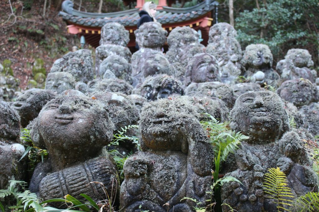 愛宕念仏寺の羅漢像