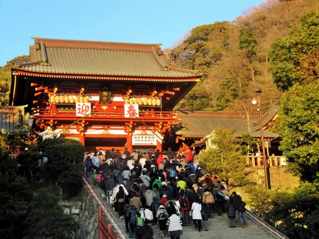 鶴岡八幡宮の初詣