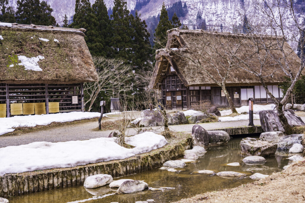 白川郷にある民家園