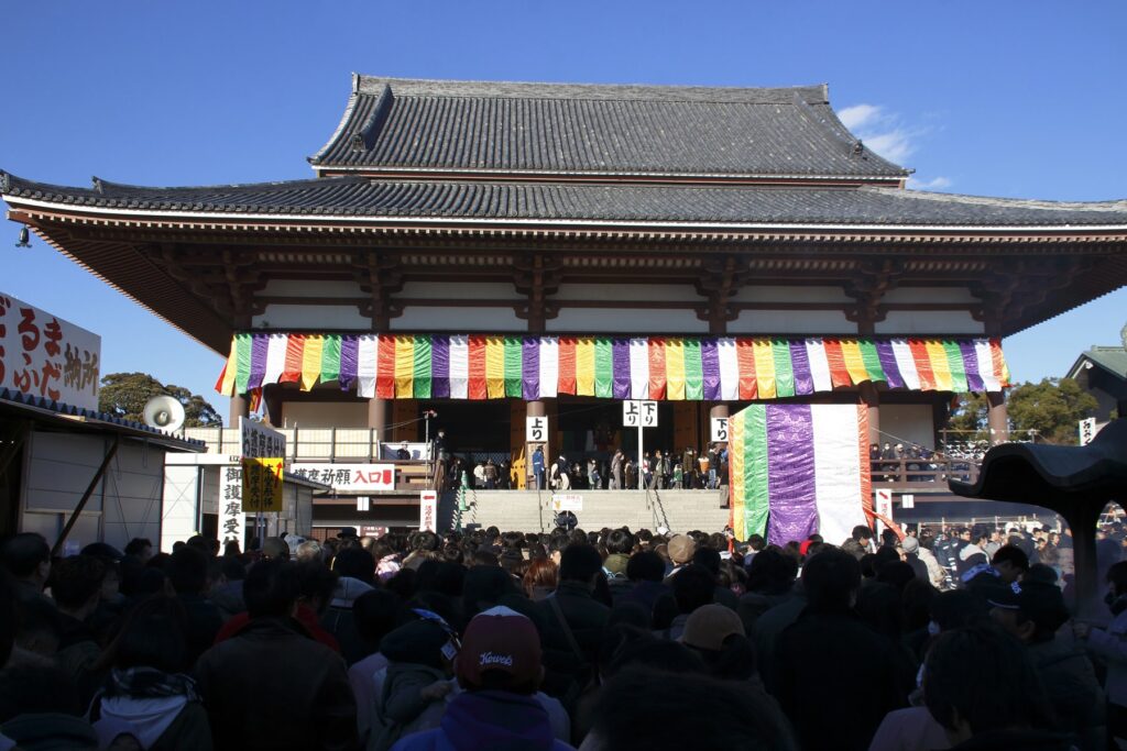 西新井大師 總持寺の初詣