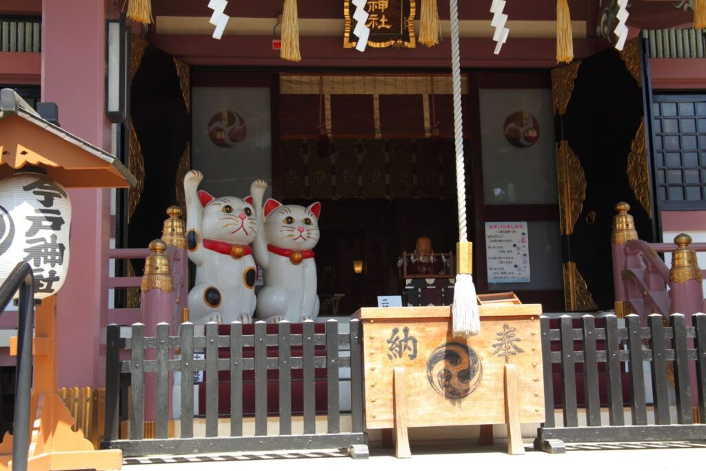 今戸神社の招き猫