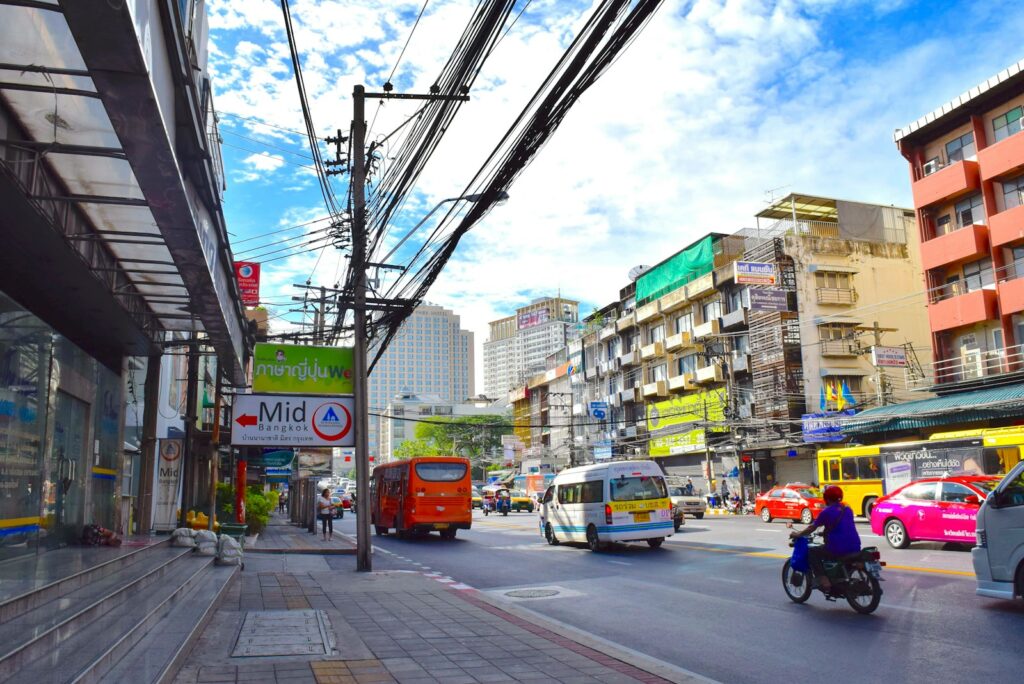 タイの街並み