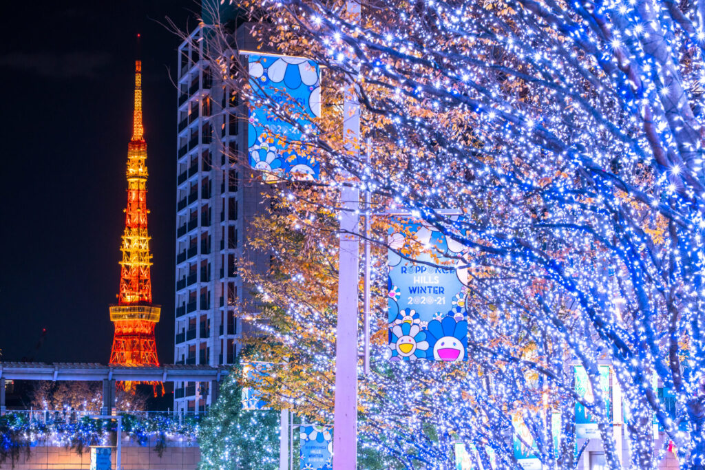 《東京都》六本木・冬のイルミネーション