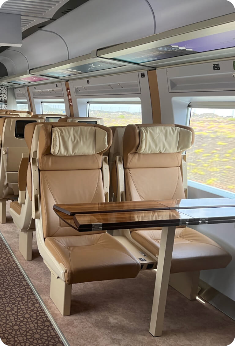 列車チケット手配