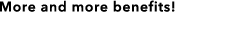 さらにうれしい特典!