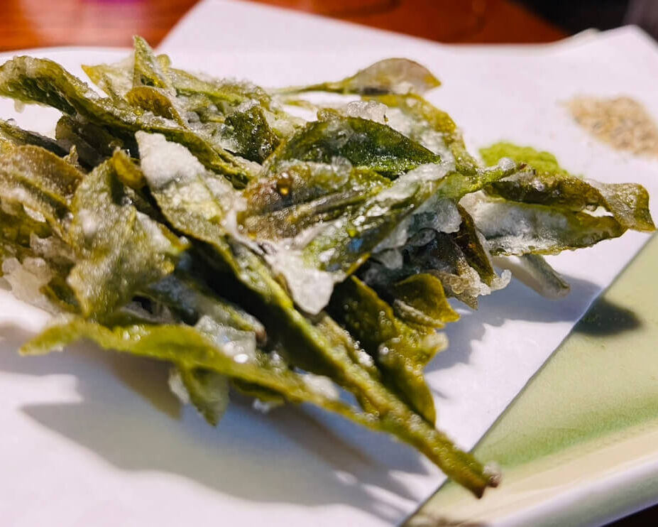 茶葉を使った手作り料理