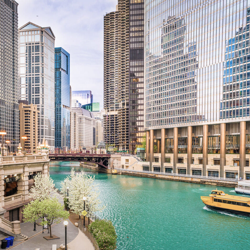 シカゴ川クルーズ Chicago River